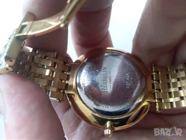 Тънък и стилен Michel Herbelin 414, снимка 4 - Мъжки - 51431852