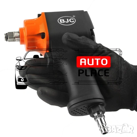 Пневматичен гайковерт с къс шпиндел 1/2″ 1100 Nm BJC, снимка 3 - Други инструменти - 54048372