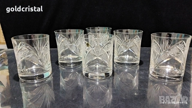 кристални чаши 