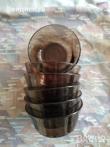 Стъклени купички Duralex - 8 бр., снимка 2 - Други - 54144762