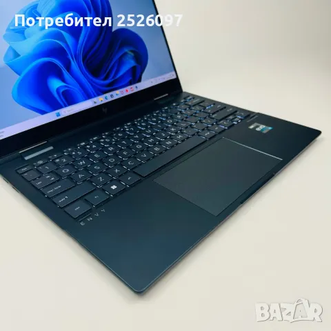 Технополис HP Envy 360/2.8K OLED Touch/i7-1250U/16GB LPDDR4X/1TB NVMe/, снимка 7 - Лаптопи за работа - 46821773