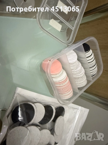 Пилки и накрайници за почистване на пети, снимка 2 - Педикюр и маникюр - 52756316