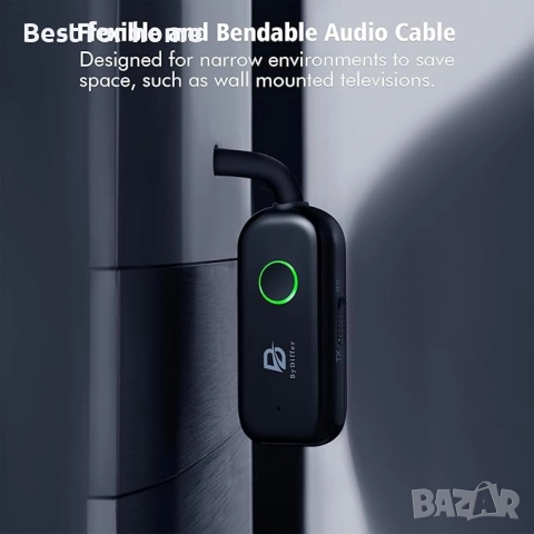 ByDiffer Bluetooth 5.2 Аудио предавател/приемник за телевизор  за кола, самолет, домашна стерео сист, снимка 7 - Други - 51511329