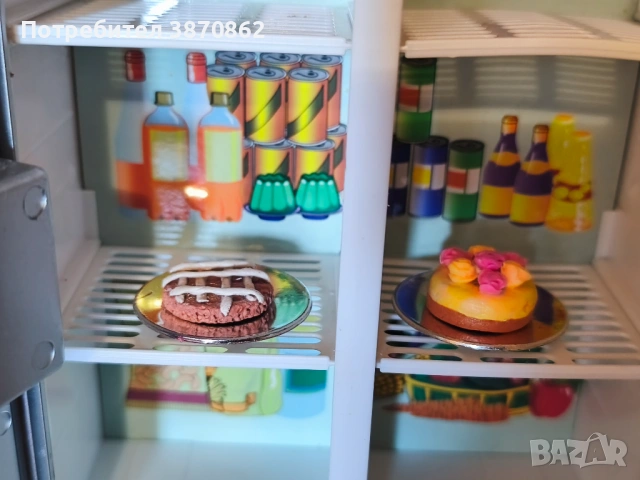 Кухня от четири модула за барби, снимка 8 - Кукли - 53657182