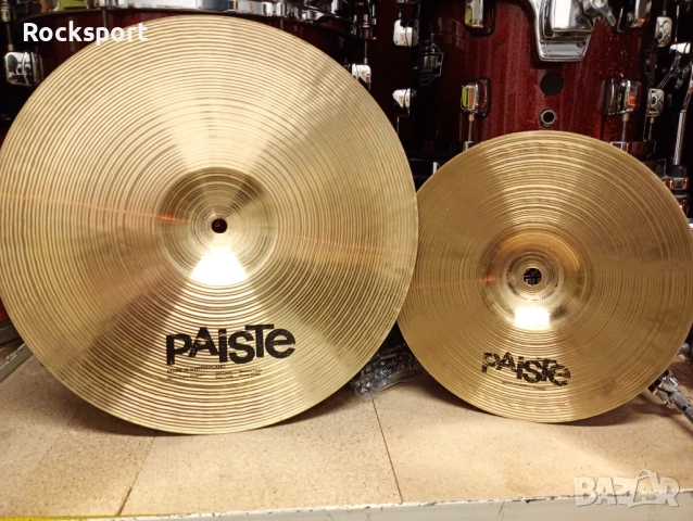 Paiste 10" Signature Splash/ Paiste 14" Signature Fast Crash, снимка 2 - Ударни инструменти - 53591668