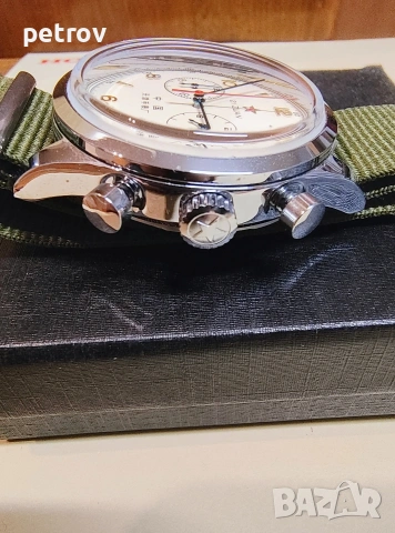 Часовник Poljot chronograph , снимка 2 - Мъжки - 53124041