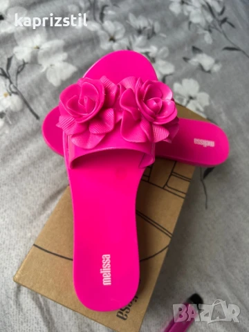 Melissa оригинални чехли 39 номер, снимка 2 - Чехли - 50931163