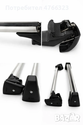 Оригинални греди за багажник BMW X1 E84 (2010–2015) за релинг, снимка 6 - Аксесоари и консумативи - 53845910