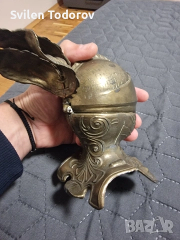 Шлем на рицар , снимка 2 - Статуетки - 54098653
