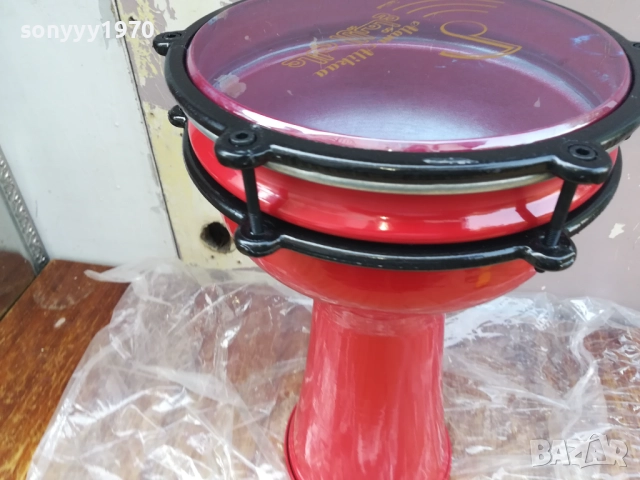 RED BASS-ГОЛЯМА ЧЕРВЕНА ТАРАМБУКА С БОЛТОВЕ 2208251112LCHERY, снимка 8 - Ударни инструменти - 51451060