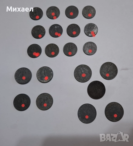 Немски стари банкноти и други, снимка 6 - Нумизматика и бонистика - 48642078