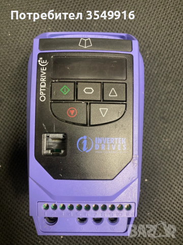 Честотен регулатор(инвертор)OPTIDRIVE 0,75кw 220V AC, снимка 2 - Други машини и части - 52350146