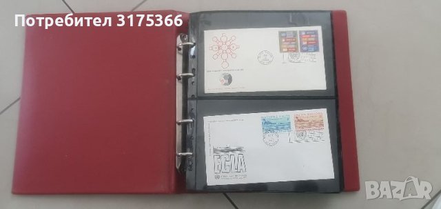 Нов класьор със съхранени първо дневни пликове и марки , снимка 1 - Филателия - 46430309