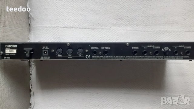 BOSS SX-700 studio effects processor, снимка 7 - Други - 48539849