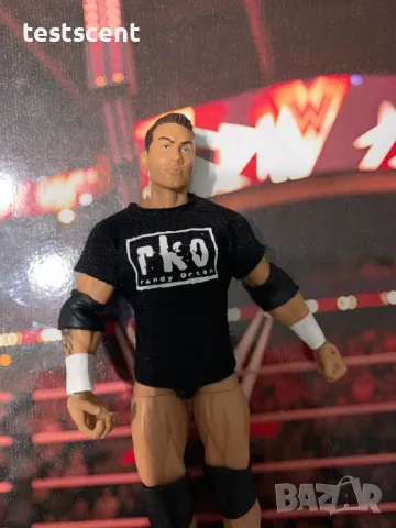 Екшън фигура WWE Randy Orton The Viper Ранди Ортън Mattel Elite 2010-2011 + removable shirt RKO, снимка 10 - Фигурки - 48439229