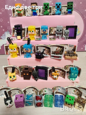 Kinder joy Minecraft- 28 фигурки, пълна серия