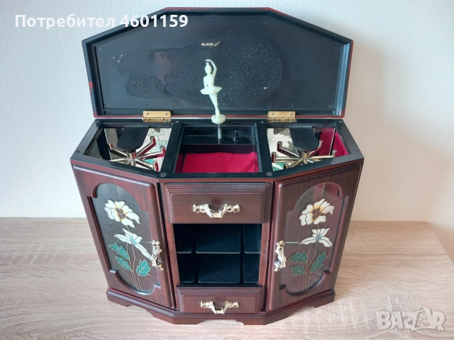 Музикална кутия за бижута , снимка 4 - Други - 52142497