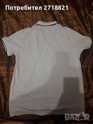 BOSS - оригинална тениска с яка, снимка 3 - Тениски - 45337818