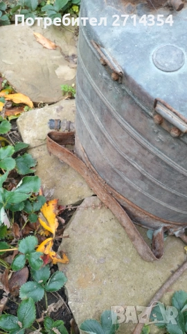 Медна пръскачка , снимка 4 - Антикварни и старинни предмети - 52276453