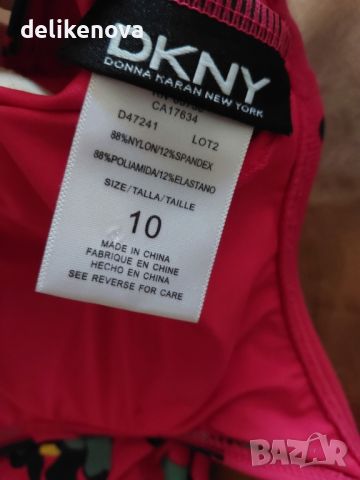 DKNY Original. Siz M Страхотен цял бански, снимка 2 - Бански костюми - 46800205