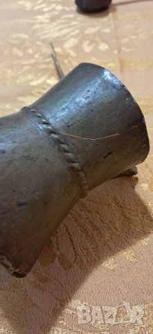 Старо медно джезве , снимка 3 - Антикварни и старинни предмети - 50957955