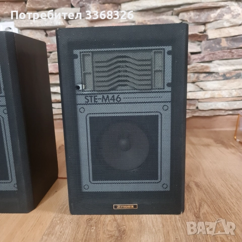 Fisher STE M46 + SOLID активен субуфер , снимка 5 - Тонколони - 51643009