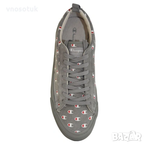 Мъжки спортни обувки CHAMPION Сив, Естествен велур, Естествена кожа-номера-40,42 и 44, снимка 4 - Маратонки - 53982868