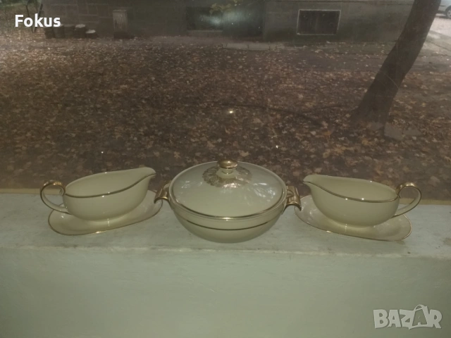 Порцелан сет от супник и две сосиери PMR Bavaria