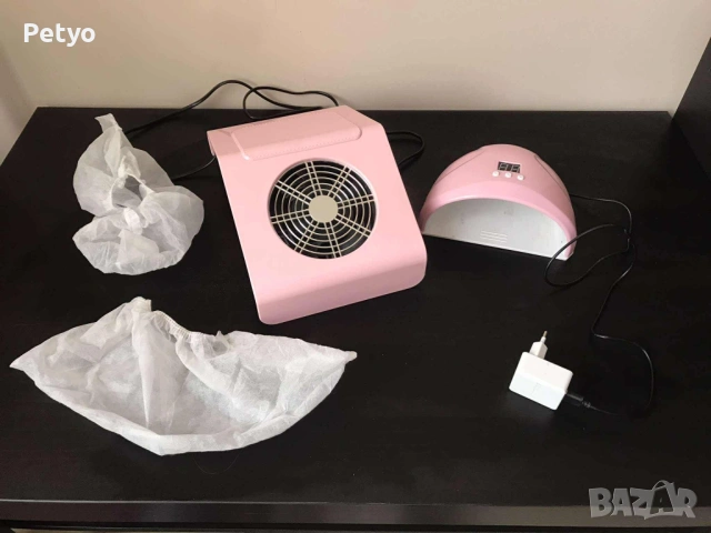 Прахоуловител и лампа за маникюр, снимка 2 - Маникюр и педикюр - 54015082