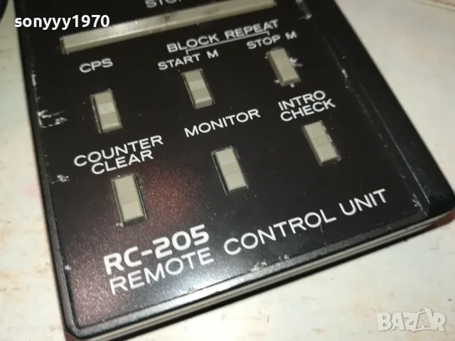 TEAC RC-205 REMOTE CONTROL-MADE IN JAPAN-ВНОС SWISS 0501251908, снимка 12 - Други - 48560744