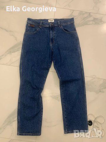 Оригинални мъжки дънки Wrangler 34 размер, снимка 9 - Дънки - 51240632
