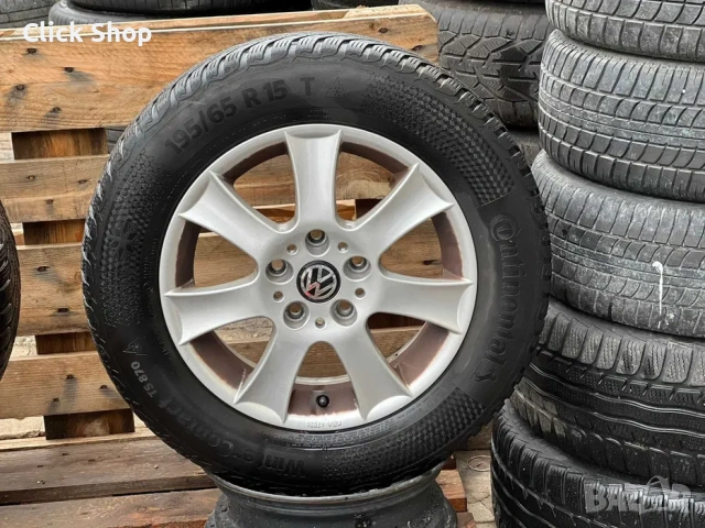 5х112 15 VW Golf 5 Bora Caddy Jetta Touran Vento 5x112, снимка 3 - Гуми и джанти - 53190431