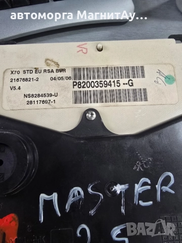 Километраж Renault Master II 2 Opel Movano P8200359415 G, снимка 2 - Части - 51971794