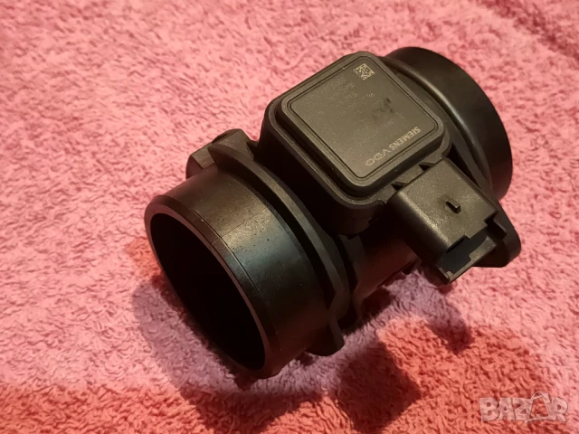 Дебитомер Siemens VDO за Peugeot 207 Citroen C3 Ford Fiesta Mazda 2 - 1.4TDCi, снимка 2 - Части - 50539134