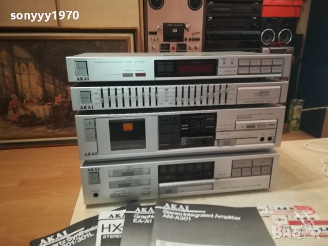 AKAI AMPLI+EQ+DECK+TUNER-JAPAN-SWISS 0907241244LNWC, снимка 3 - Ресийвъри, усилватели, смесителни пултове - 46522110