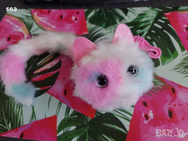 Интерактивна плюшена играчка коте Pomsies - Patches ПОМСИ, снимка 4 - Музикални играчки - 50935932