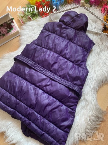 Лилав елек, снимка 4 - Детски якета и елеци - 50999546