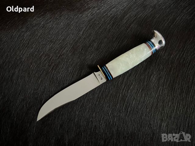 Античен ловен нож (Rehwappen Solingen 70-80 г.) в напълно ново състояние. (Rehw104), снимка 1 - Ножове - 45354470