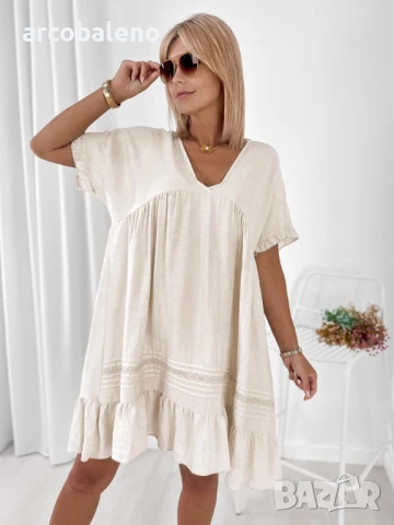 Дамска лятна ежедневна рокля CHRISTINE, снимка 4 - Рокли - 51022292