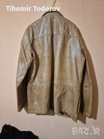 топ мъжки якета от естествена кожа, снимка 2 - Якета - 52605226