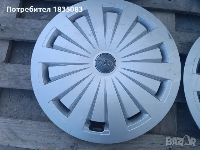 Оригинални тасове Audi 16 цола, снимка 3 - Аксесоари и консумативи - 50052652