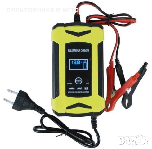 Импулсно /интелигентно/ зарядно за акумулатор , снимка 2 - Зарядни за кола - 53334831