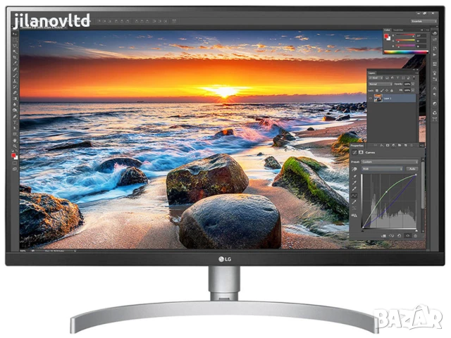 Монитори LG, Lenovo, HP , DELL, EIZO размери 23 24 25 27 32 ИНЧА ЛОТ