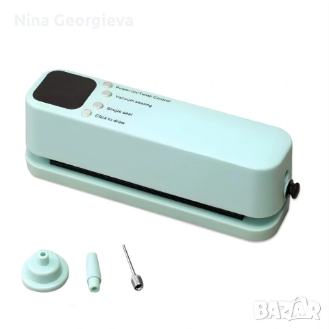 Мини преносима вакуумна машина за запечатване с LED дисплей и USB зареждане, снимка 7 - Аксесоари за кухня - 53269817