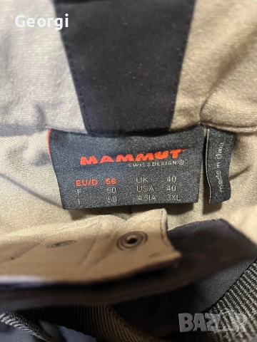 Mammut ски панталон с бонус колан на Mammut, снимка 4 - Зимни спортове - 52097831