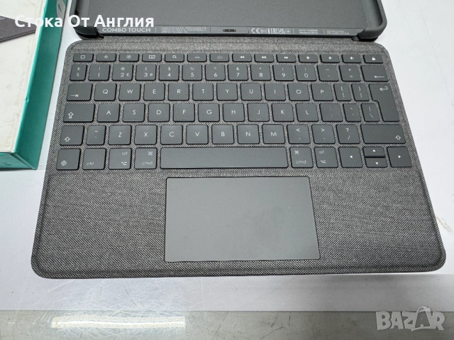 Kлавиатура - Logitech Combo Touch iPad 7 , iPad 8 , iPad 9 , снимка 3 - Клавиатури и мишки - 53825094