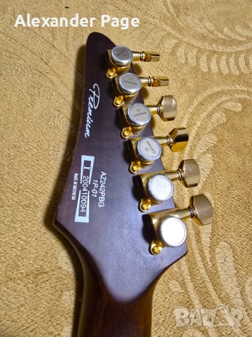 Ibanez AZ AZ242PBG Charcoal Black Burst, снимка 8 - Китари - 48931327