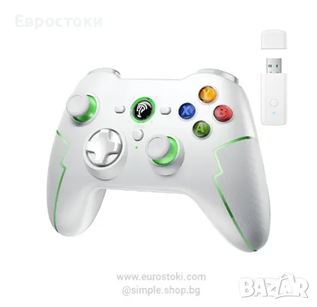 Безжичен контролер EasyMix ESM 9013Pro, Bluetooth / 2,4G / кабел, безжичен геймпад за компютър, снимка 1 - Аксесоари - 47841761