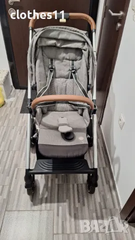 Бебешка количка Cybex Balios S Lux + зимен кош Cot S, снимка 3 - Детски колички - 47555583