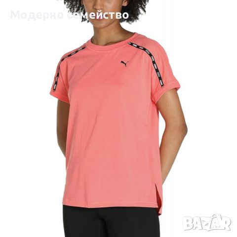 Дамска тениска puma logo boyfriend training tee orange, снимка 1 - Тениски - 46797750